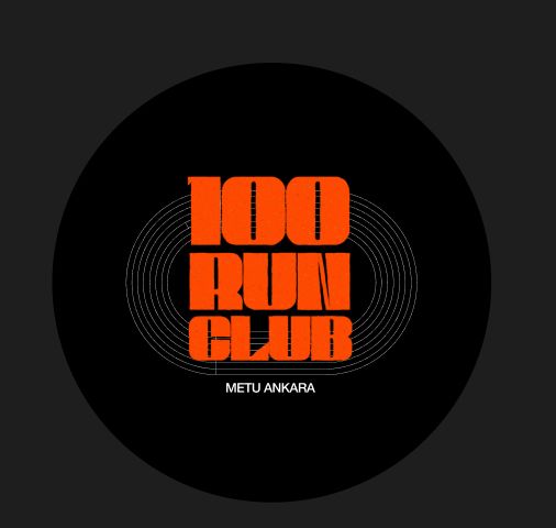 100 RUN CLUB Logo