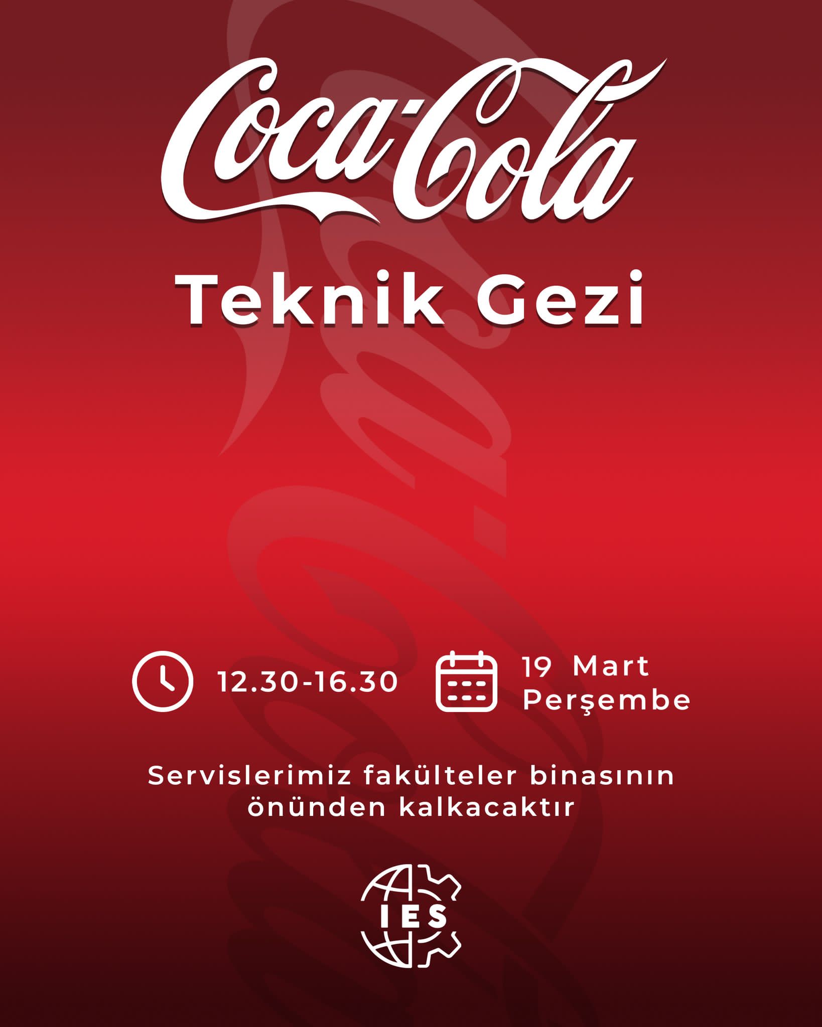 Coca-Cola teknik gezi Kapak Fotoğrafı