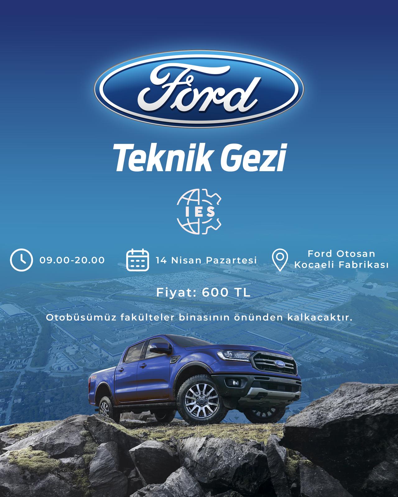 Ford Teknik Gezi Kapak Fotoğrafı