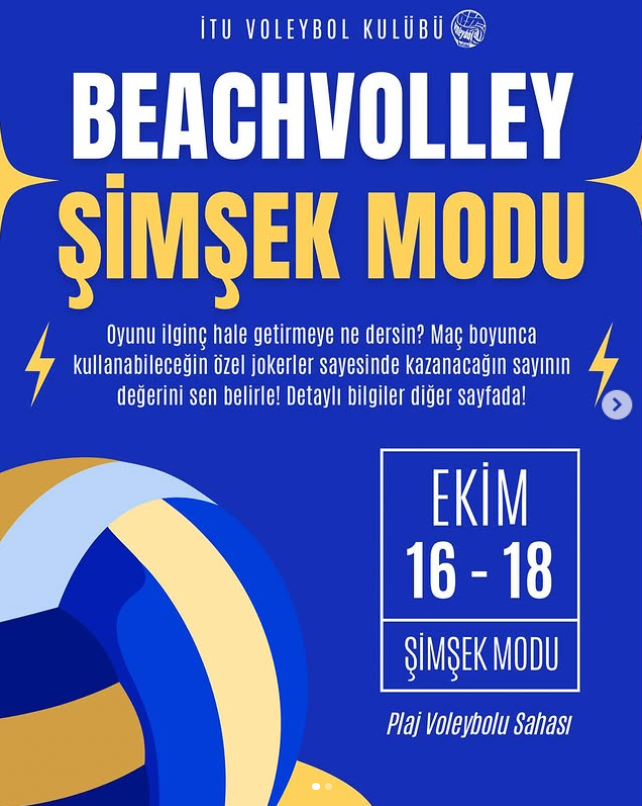 Beach Volley Şimşek Modu Kapak Fotoğrafı
