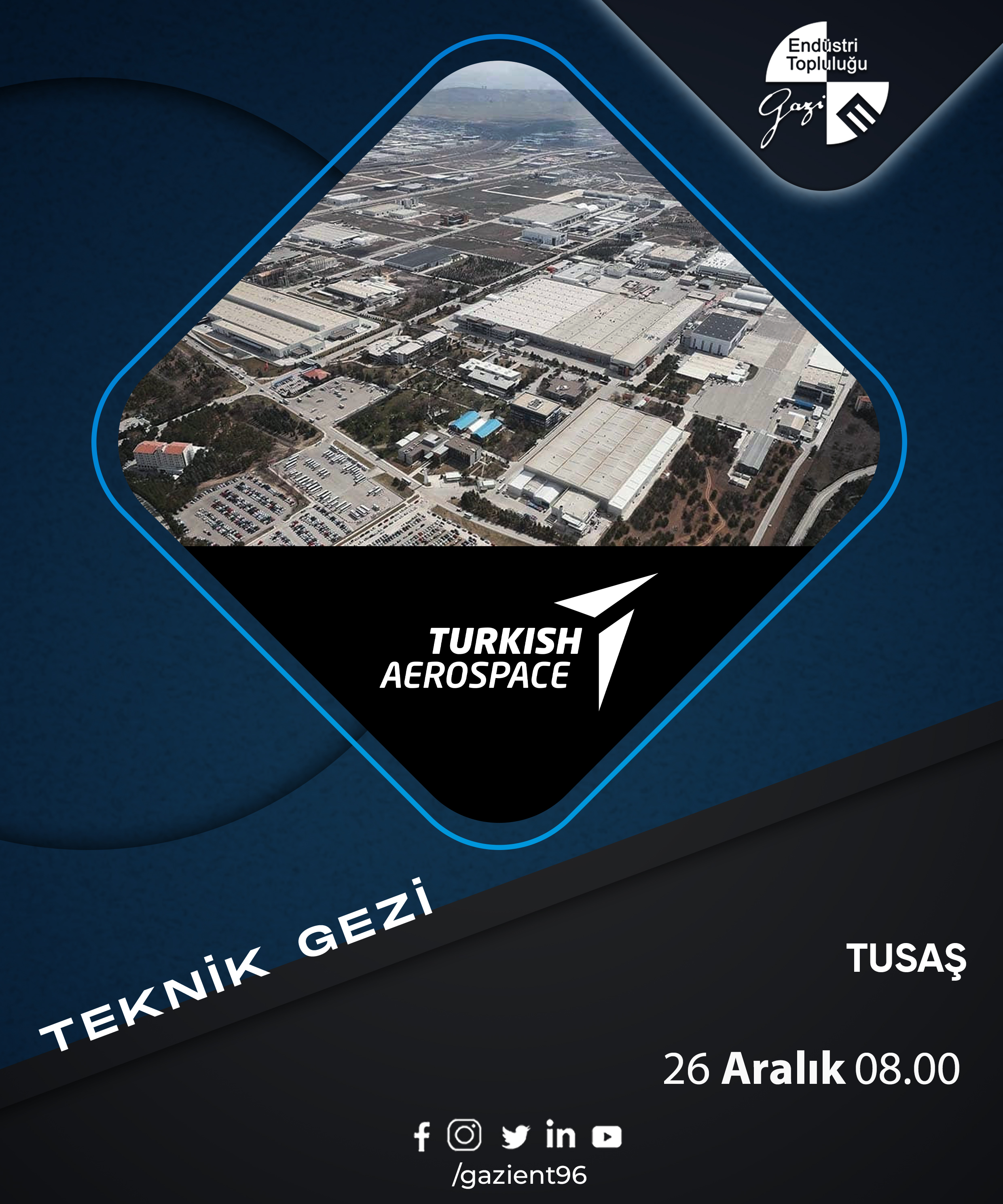 Türk Havacılık ve Uzay Sanayii Teknik Gezisi