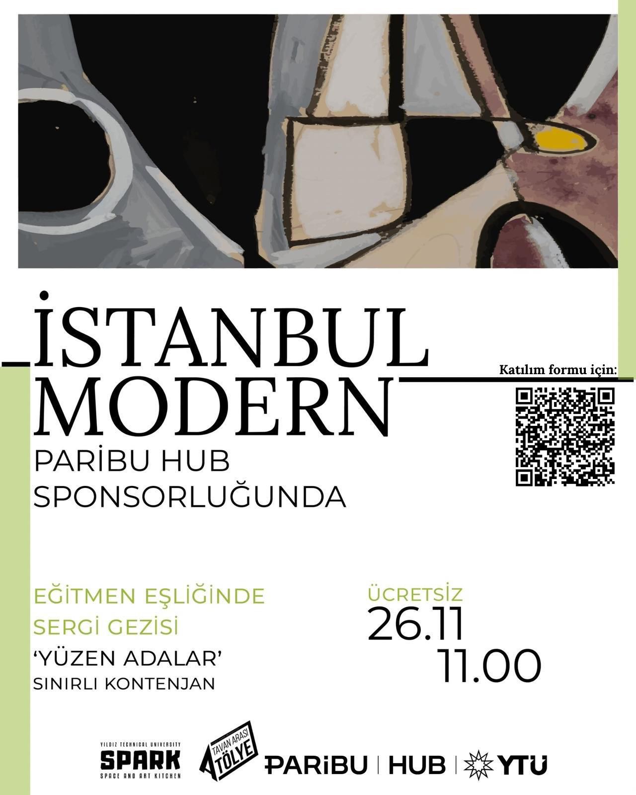 Paribu Hub x Tavan Arası Atölye Istanbul Modern gezisi Kapak Fotoğrafı